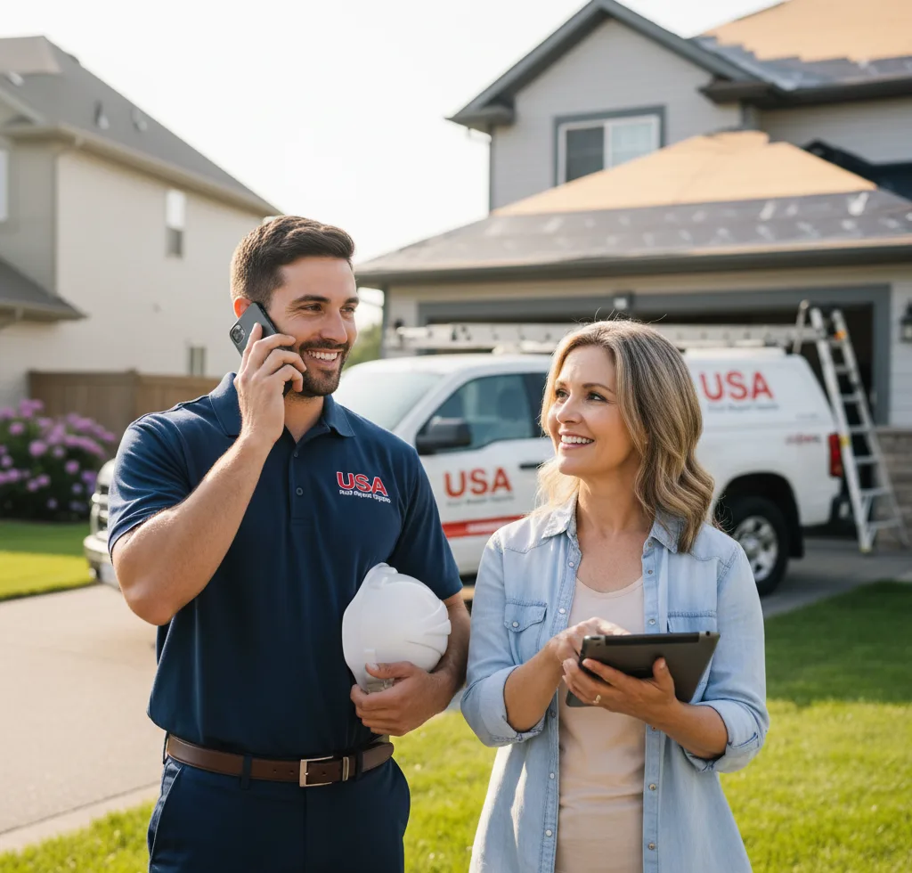 USA Roof Repair Experts customer support in Vine Grove